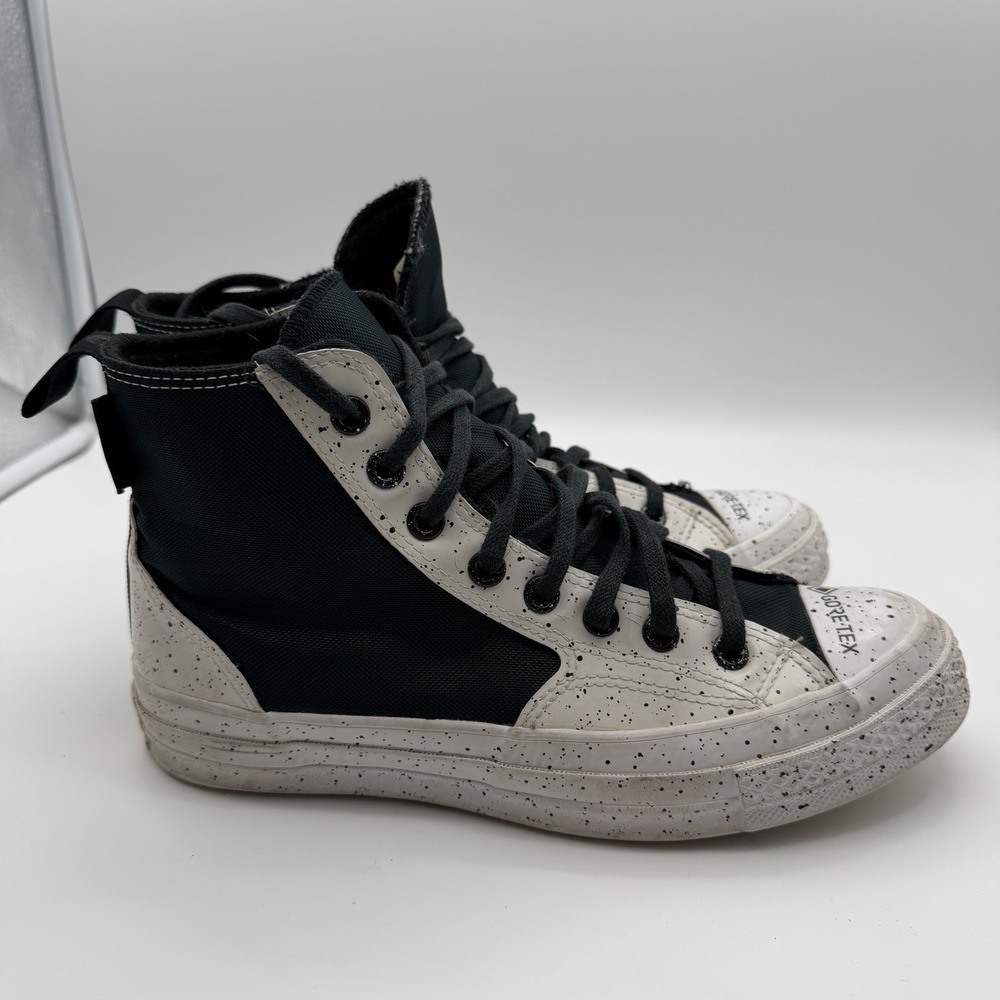 Converse Chuck 70 High GORE-TEX Black Clear Speckled Shoe Mens Size 7